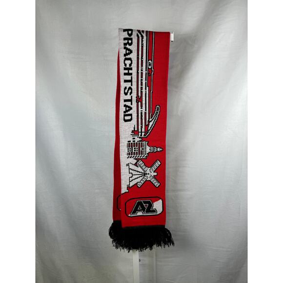 AZ Alkmaar Accessories - AZ Alkmaar FC Soccer Futbol Scarf Double Sided Adult